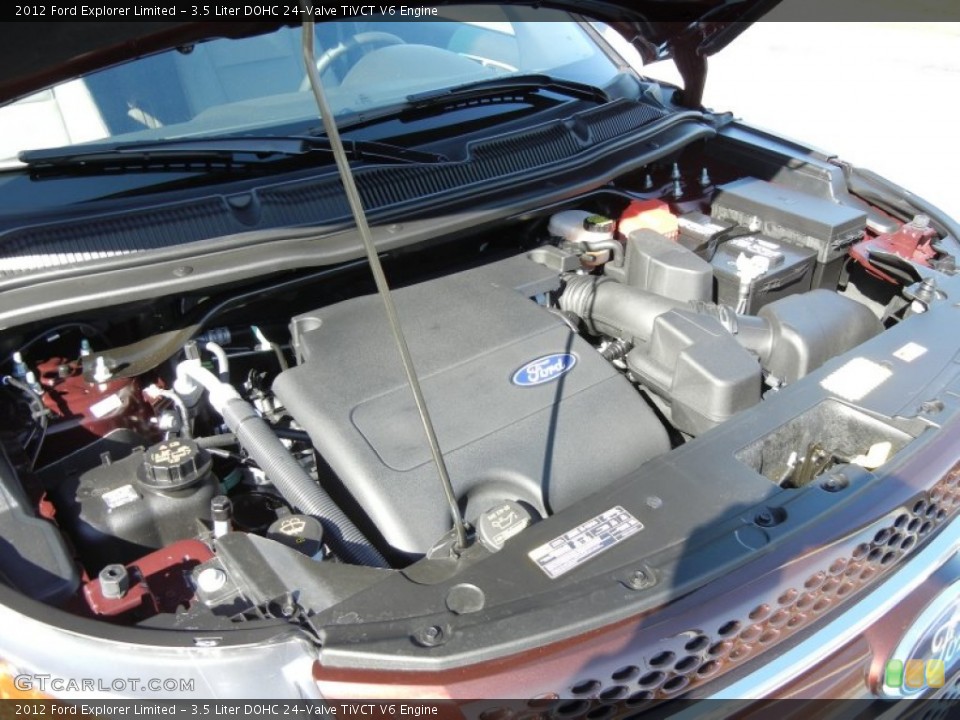 3.5 Liter DOHC 24-Valve TiVCT V6 Engine for the 2012 Ford Explorer #57330997