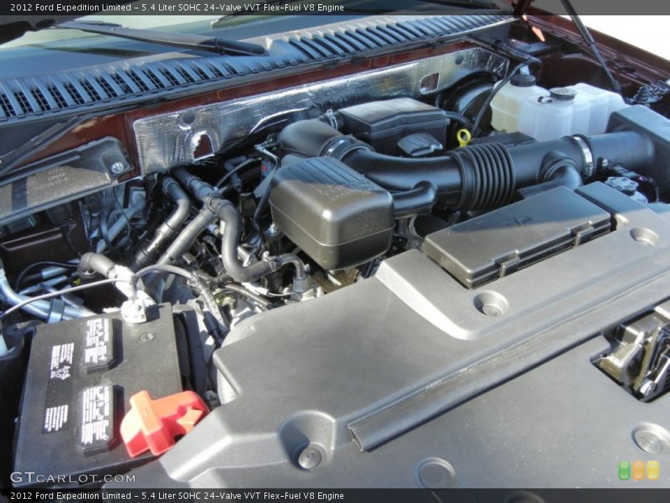 5.4 Liter SOHC 24-Valve VVT Flex-Fuel V8 Engine for the 2012 Ford Expedition #57331657