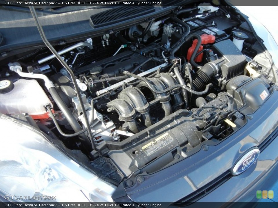 1.6 Liter DOHC 16-Valve Ti-VCT Duratec 4 Cylinder Engine for the 2012 Ford Fiesta #57331759