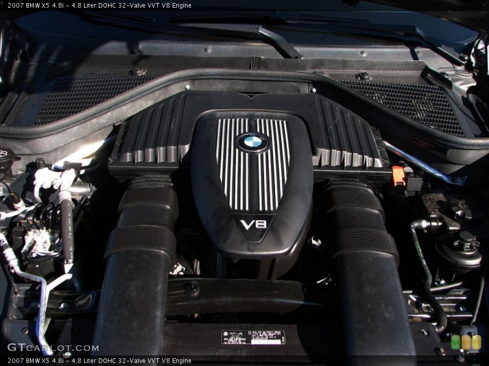 4.8 Liter DOHC 32-Valve VVT V8 Engine for the 2007 BMW X5 #57333781
