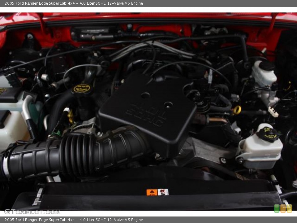 4.0 Liter SOHC 12-Valve V6 Engine for the 2005 Ford Ranger #57339015