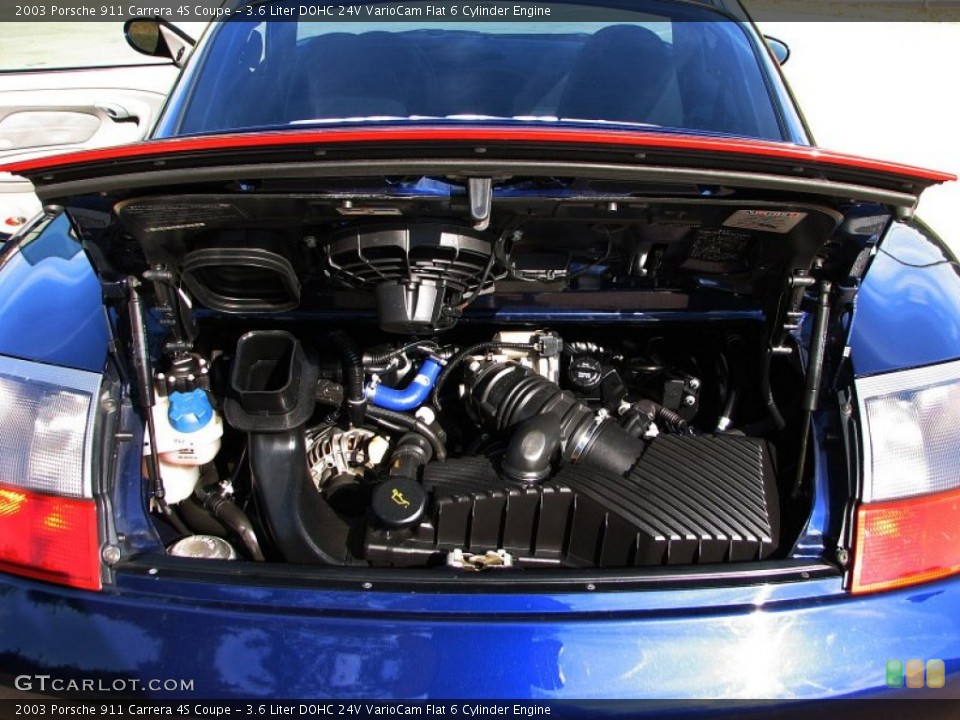 3.6 Liter DOHC 24V VarioCam Flat 6 Cylinder Engine for the 2003 Porsche 911 #57339232