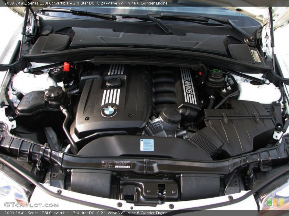 3.0 Liter DOHC 24-Valve VVT Inline 6 Cylinder Engine for the 2009 BMW 1 Series #57344227
