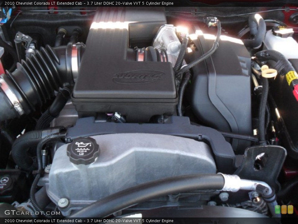 3.7 Liter DOHC 20-Valve VVT 5 Cylinder Engine for the 2010 Chevrolet Colorado #57345919