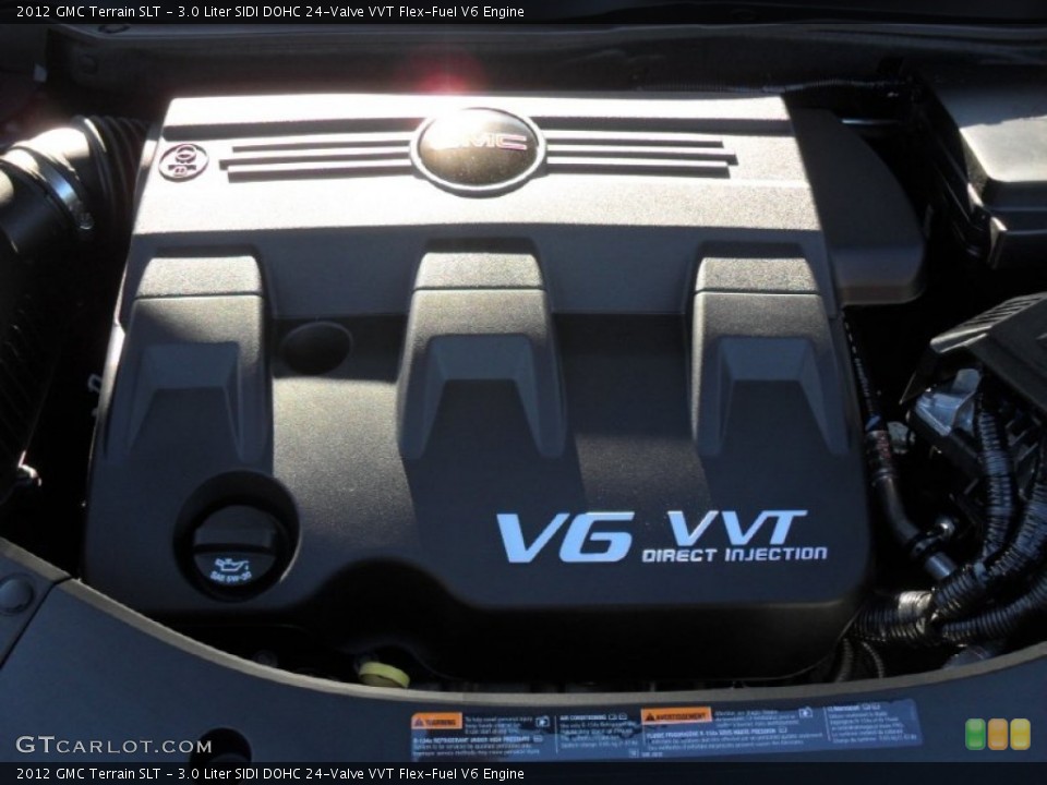 3.0 Liter SIDI DOHC 24-Valve VVT Flex-Fuel V6 Engine for the 2012 GMC Terrain #57346792
