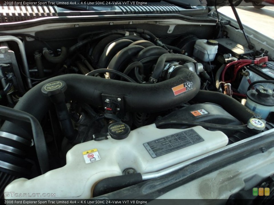 4.6 Liter SOHC 24-Valve VVT V8 Engine for the 2008 Ford Explorer Sport Trac #57347440