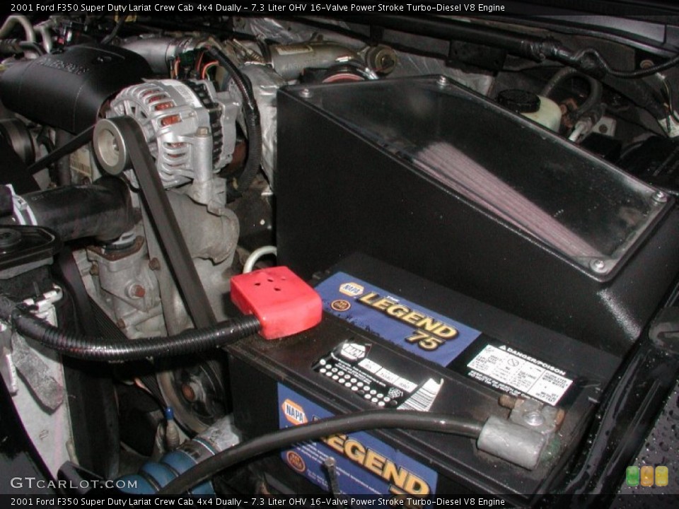 7.3 Liter OHV 16-Valve Power Stroke Turbo-Diesel V8 Engine for the 2001 Ford F350 Super Duty #57377702