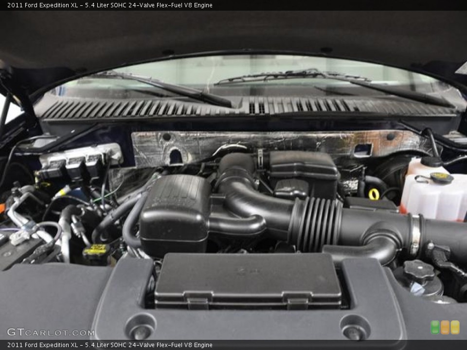 5.4 Liter SOHC 24-Valve Flex-Fuel V8 Engine for the 2011 Ford Expedition #57403613