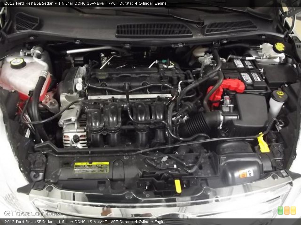 1.6 Liter DOHC 16-Valve Ti-VCT Duratec 4 Cylinder Engine for the 2012 Ford Fiesta #57403991