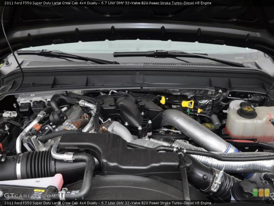 6.7 Liter OHV 32-Valve B20 Power Stroke Turbo-Diesel V8 Engine for the 2011 Ford F350 Super Duty #57412403