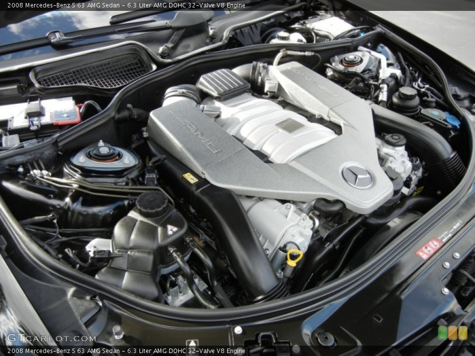 6.3 Liter AMG DOHC 32-Valve V8 Engine for the 2008 Mercedes-Benz S #57419741