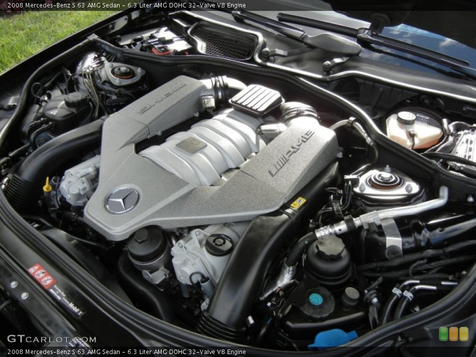 6.3 Liter AMG DOHC 32-Valve V8 Engine for the 2008 Mercedes-Benz S #57419753