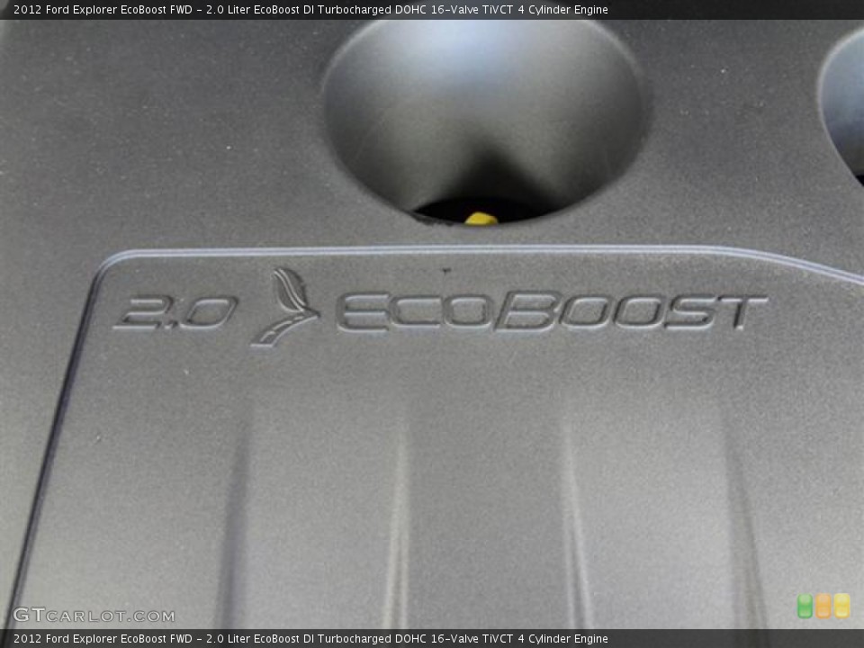 2.0 Liter EcoBoost DI Turbocharged DOHC 16-Valve TiVCT 4 Cylinder Engine for the 2012 Ford Explorer #57420788