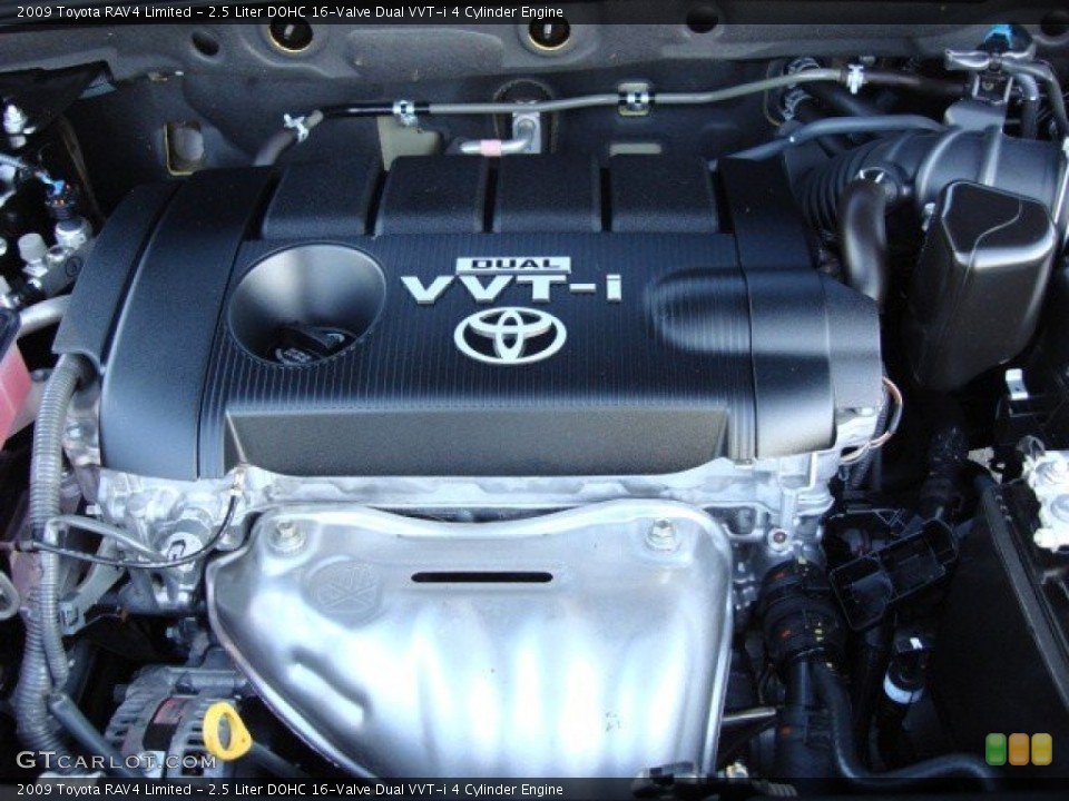 2.5 Liter DOHC 16-Valve Dual VVT-i 4 Cylinder Engine for the 2009 Toyota RAV4 #57422453