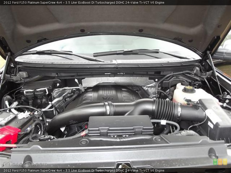 3.5 Liter EcoBoost DI Turbocharged DOHC 24-Valve Ti-VCT V6 Engine for the 2012 Ford F150 #57423920