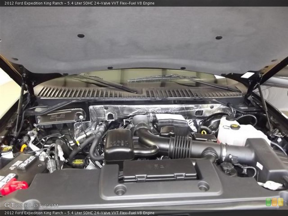 5.4 Liter SOHC 24-Valve VVT Flex-Fuel V8 Engine for the 2012 Ford Expedition #57424681