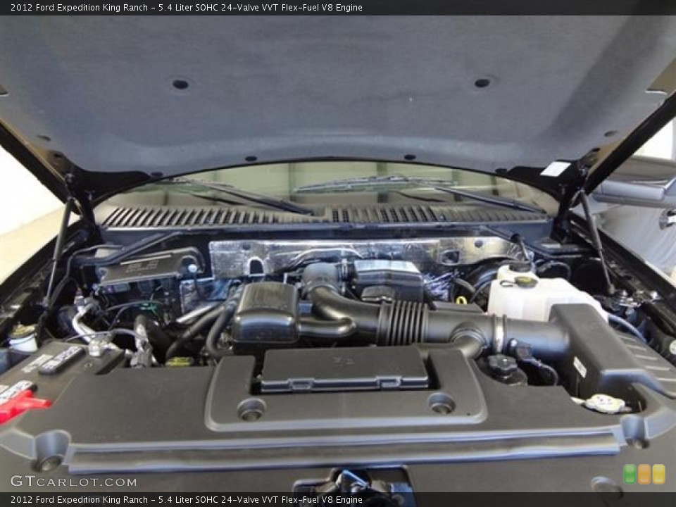 5.4 Liter SOHC 24-Valve VVT Flex-Fuel V8 Engine for the 2012 Ford Expedition #57424958