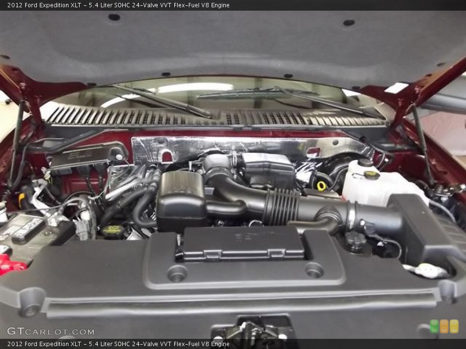 5.4 Liter SOHC 24-Valve VVT Flex-Fuel V8 Engine for the 2012 Ford Expedition #57425420