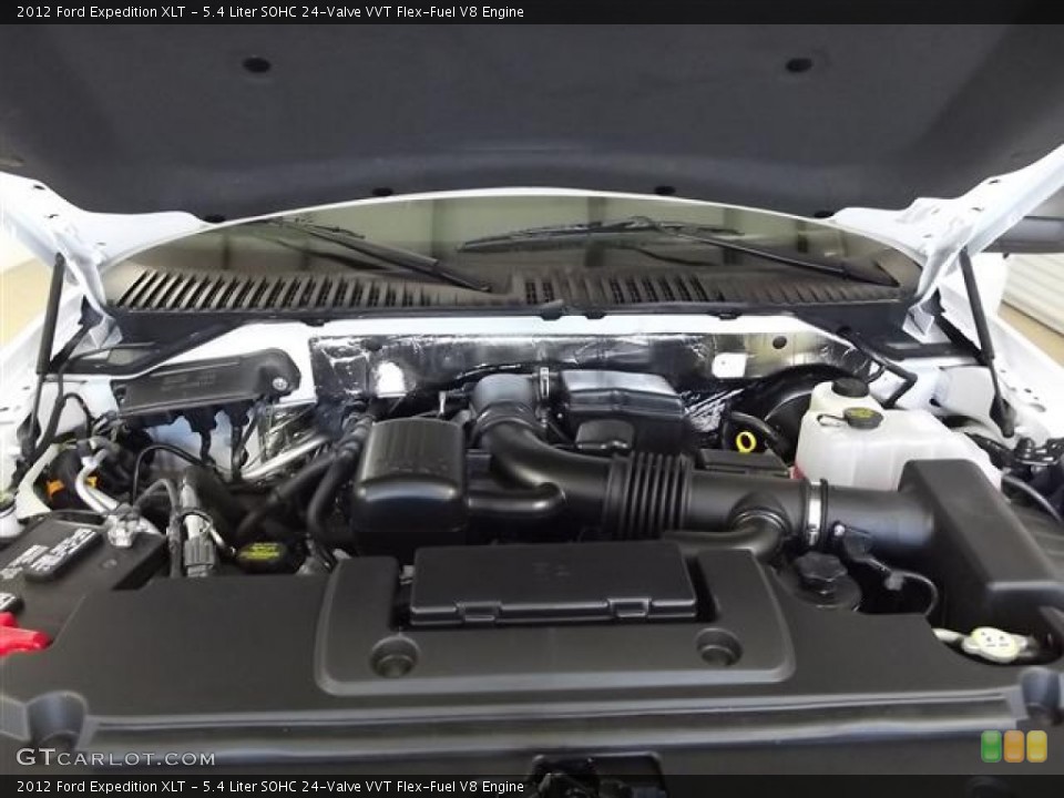 5.4 Liter SOHC 24-Valve VVT Flex-Fuel V8 Engine for the 2012 Ford Expedition #57425666