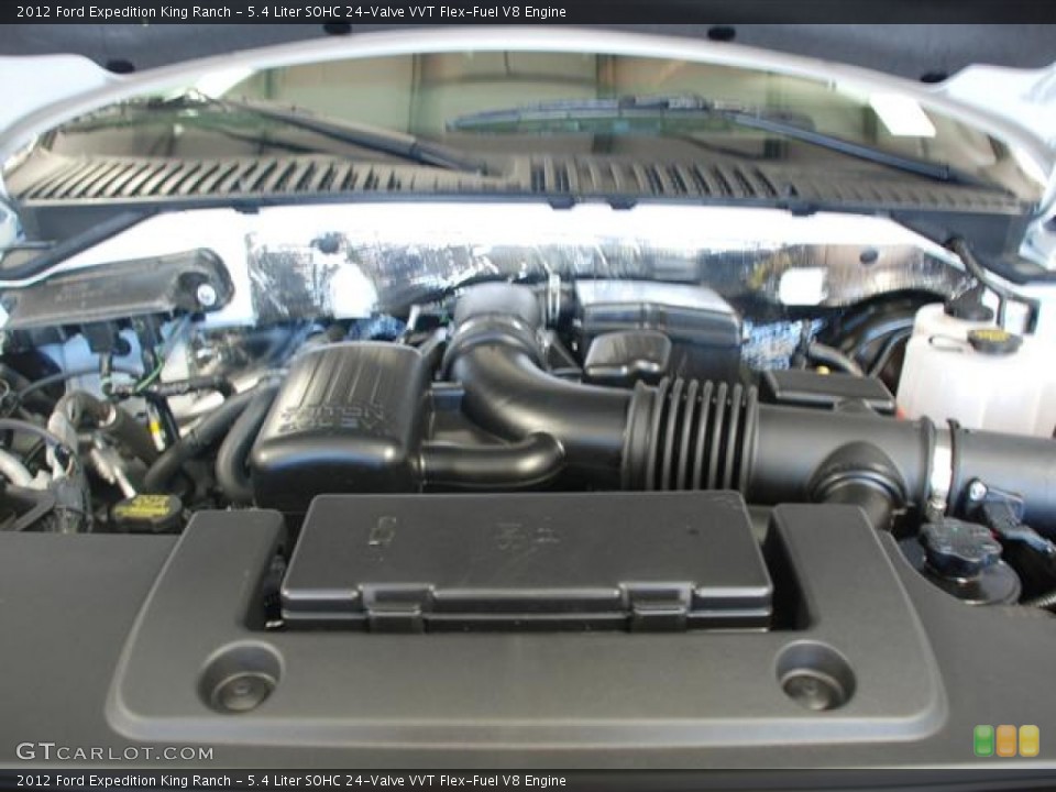 5.4 Liter SOHC 24-Valve VVT Flex-Fuel V8 Engine for the 2012 Ford Expedition #57426419