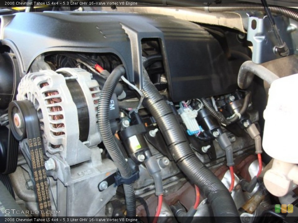 5.3 Liter OHV 16-Valve Vortec V8 Engine for the 2008 Chevrolet Tahoe #57427052