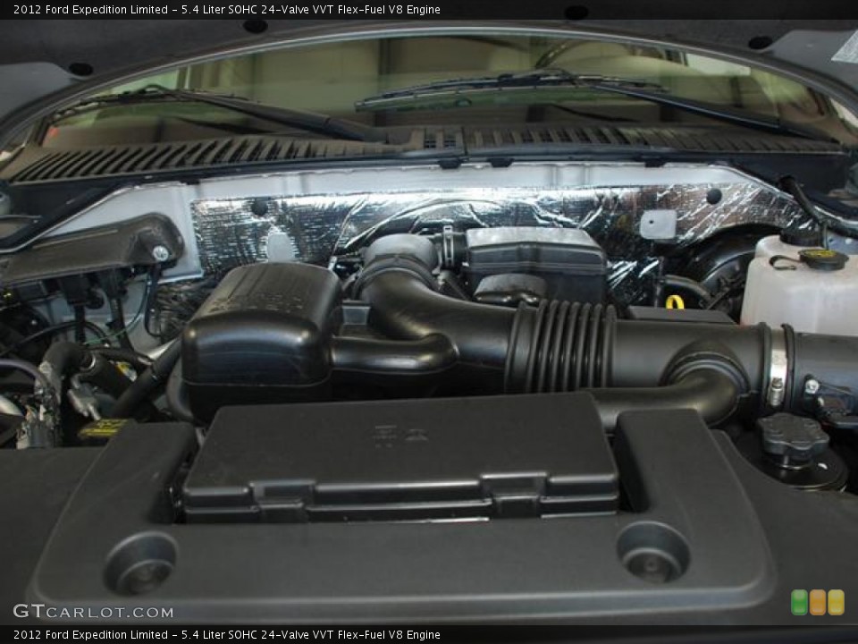 5.4 Liter SOHC 24-Valve VVT Flex-Fuel V8 Engine for the 2012 Ford Expedition #57427055