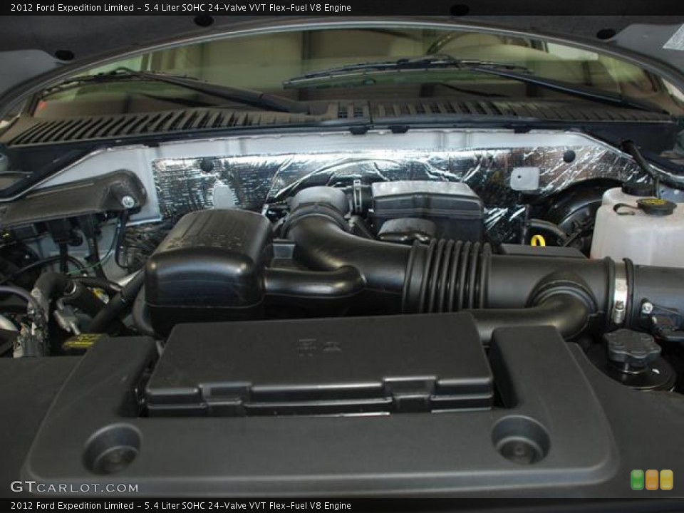 5.4 Liter SOHC 24-Valve VVT Flex-Fuel V8 Engine for the 2012 Ford Expedition #57427055