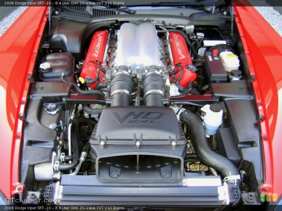 8.4 Liter OHV 20-Valve VVT V10 Engine for the 2008 Dodge Viper #57428525