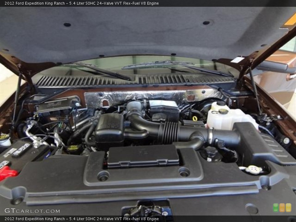 5.4 Liter SOHC 24-Valve VVT Flex-Fuel V8 Engine for the 2012 Ford Expedition #57428606