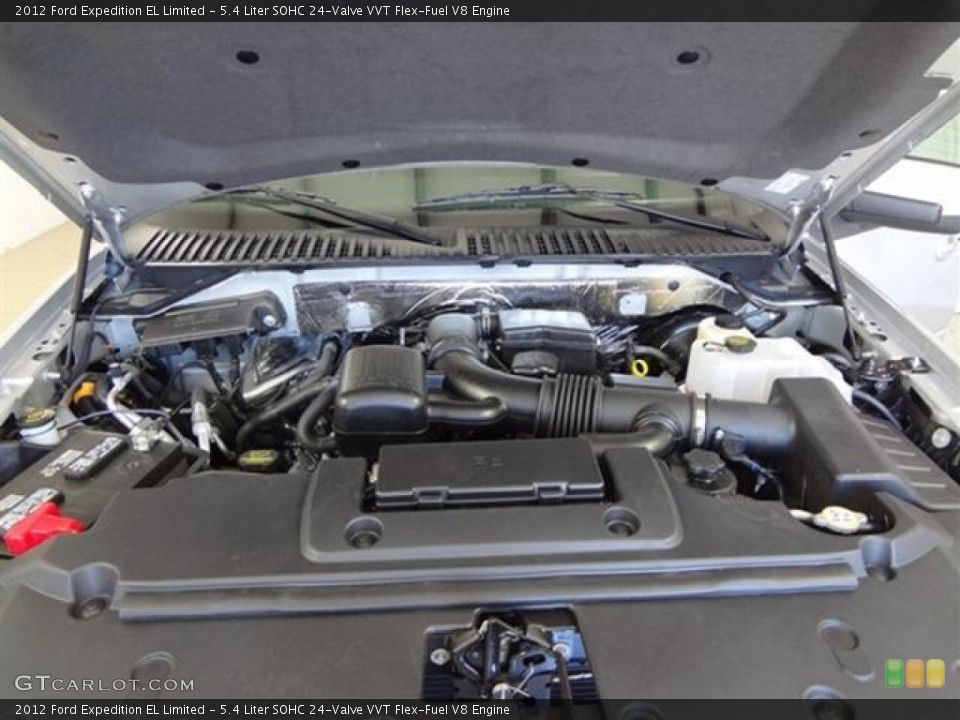5.4 Liter SOHC 24-Valve VVT Flex-Fuel V8 Engine for the 2012 Ford Expedition #57429491