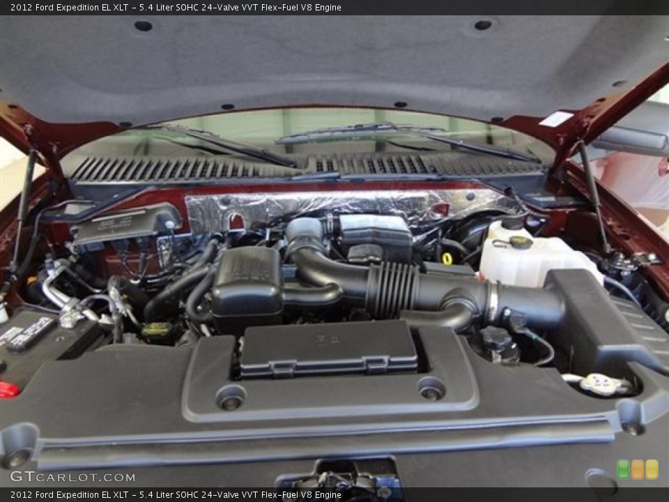 5.4 Liter SOHC 24-Valve VVT Flex-Fuel V8 Engine for the 2012 Ford Expedition #57429692