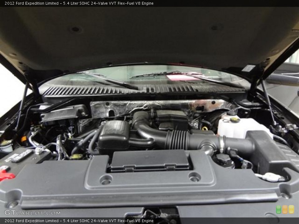 5.4 Liter SOHC 24-Valve VVT Flex-Fuel V8 Engine for the 2012 Ford Expedition #57430169