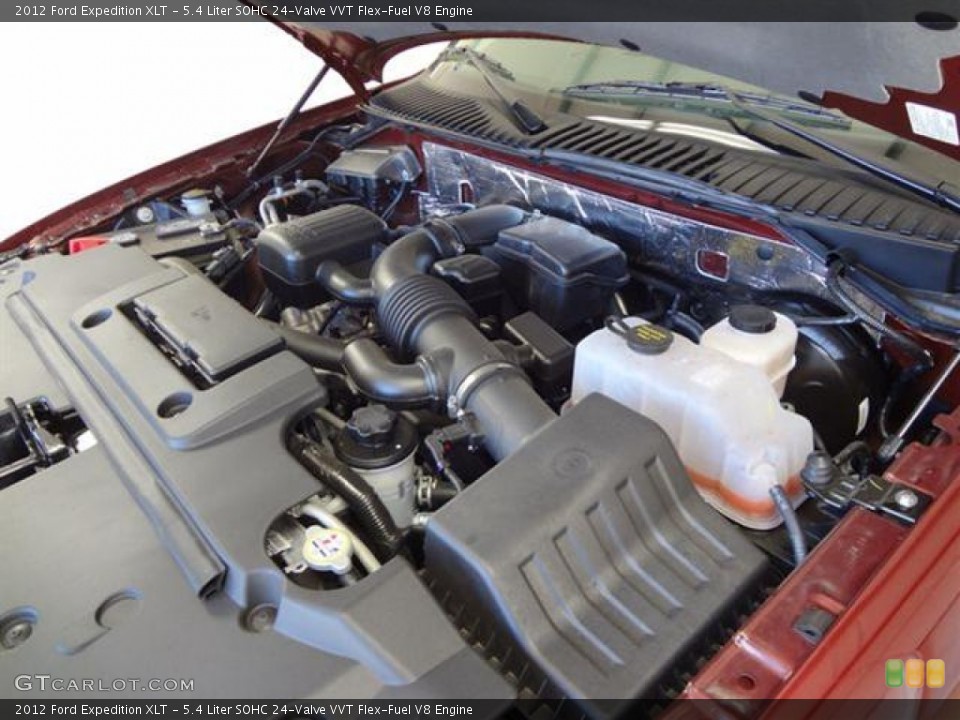 5.4 Liter SOHC 24-Valve VVT Flex-Fuel V8 Engine for the 2012 Ford Expedition #57430637