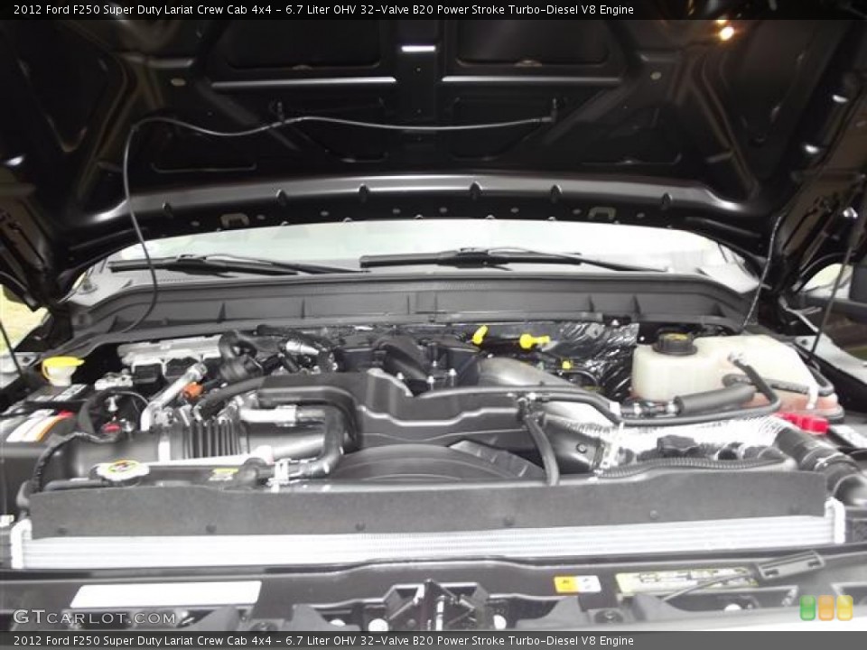 6.7 Liter OHV 32-Valve B20 Power Stroke Turbo-Diesel V8 Engine for the 2012 Ford F250 Super Duty #57431918