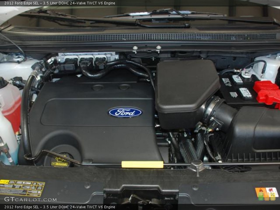 3.5 Liter DOHC 24-Valve TiVCT V6 Engine for the 2012 Ford Edge #57434969