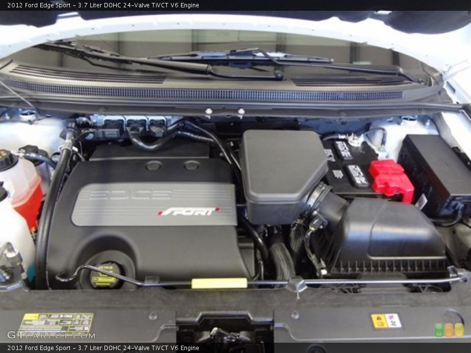 3.7 Liter DOHC 24-Valve TiVCT V6 Engine for the 2012 Ford Edge #57435185
