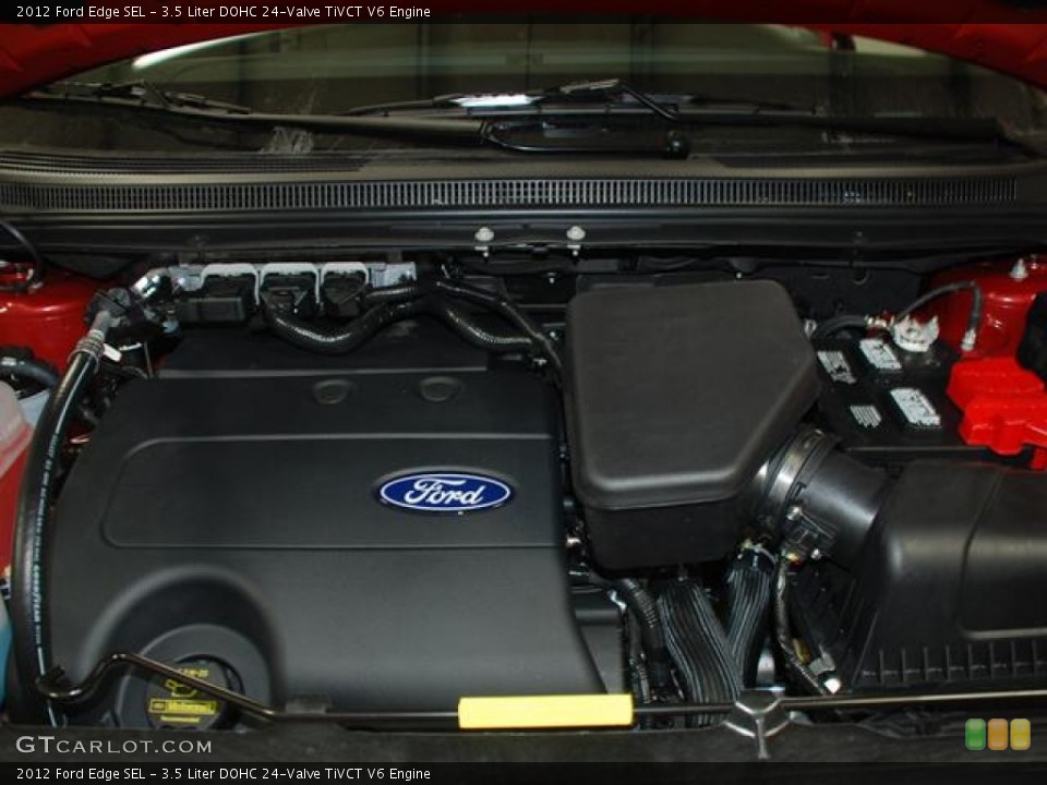 3.5 Liter DOHC 24-Valve TiVCT V6 Engine for the 2012 Ford Edge #57437318