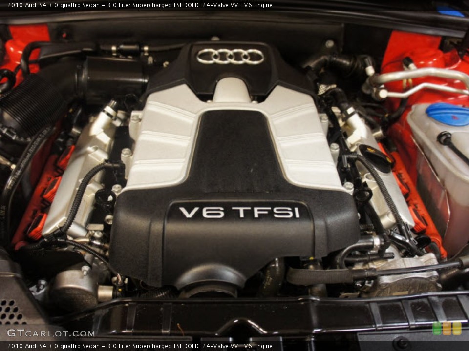 3.0 Liter Supercharged FSI DOHC 24-Valve VVT V6 Engine for the 2010 Audi S4 #57441587