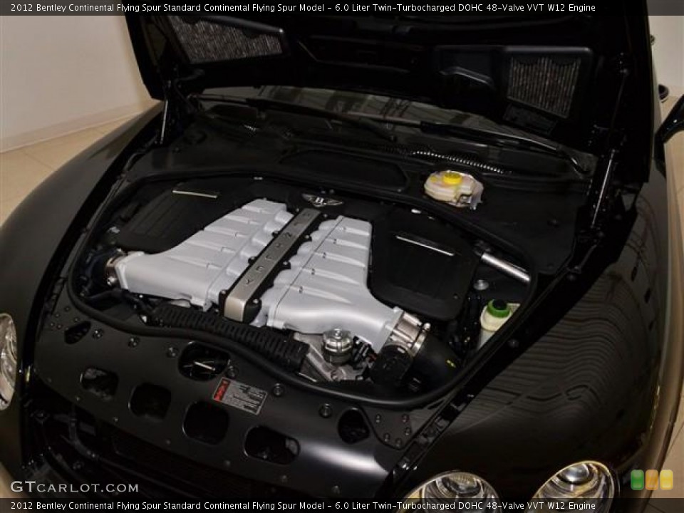 6.0 Liter Twin-Turbocharged DOHC 48-Valve VVT W12 Engine for the 2012 Bentley Continental Flying Spur #57446156