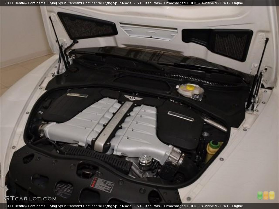 6.0 Liter Twin-Turbocharged DOHC 48-Valve VVT W12 Engine for the 2011 Bentley Continental Flying Spur #57446503