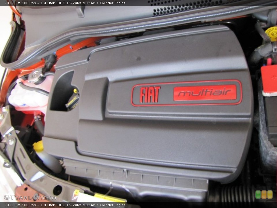 1.4 Liter SOHC 16-Valve MultiAir 4 Cylinder Engine for the 2012 Fiat 500 #57450352