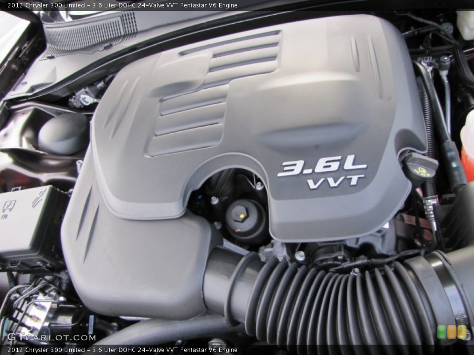 3.6 Liter DOHC 24-Valve VVT Pentastar V6 Engine for the 2012 Chrysler 300 #57450556