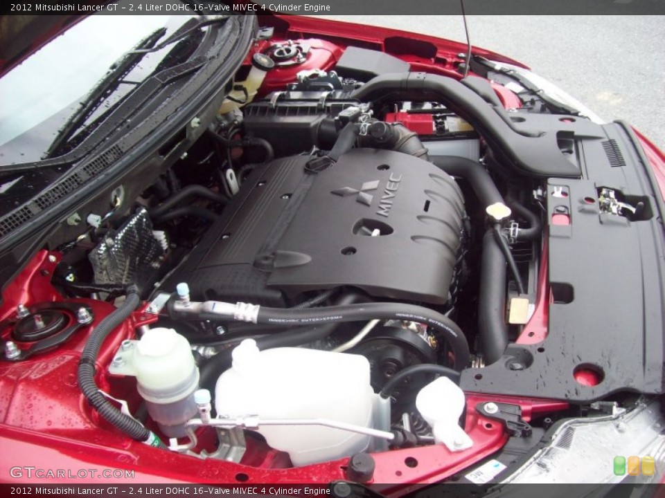 2.4 Liter DOHC 16-Valve MIVEC 4 Cylinder Engine for the 2012 Mitsubishi Lancer #57453649