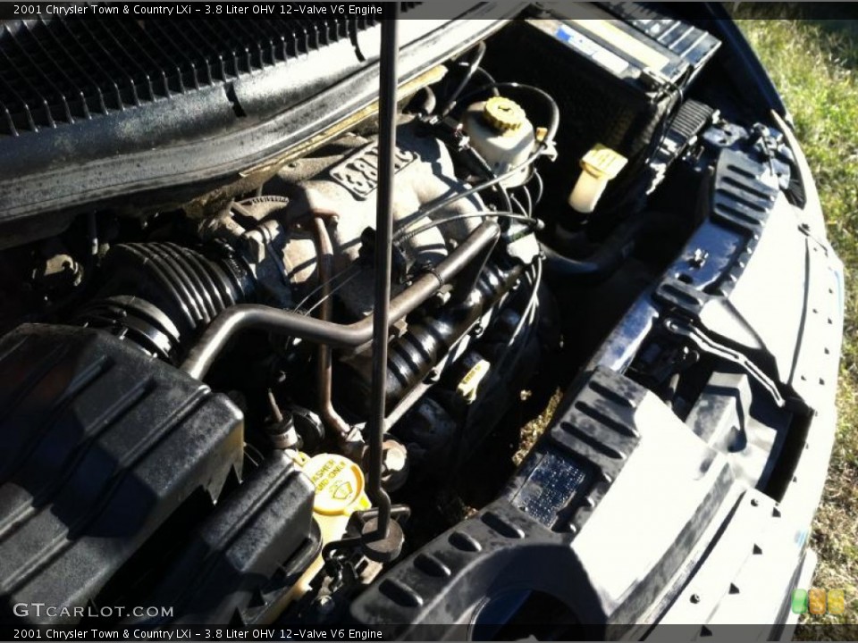 3.8 Liter OHV 12-Valve V6 Engine for the 2001 Chrysler Town & Country #57457927