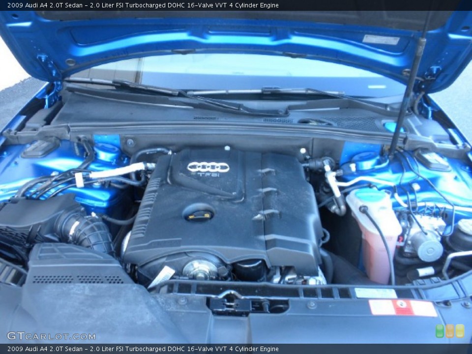 2.0 Liter FSI Turbocharged DOHC 16-Valve VVT 4 Cylinder Engine for the 2009 Audi A4 #57464851