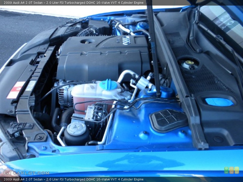 2.0 Liter FSI Turbocharged DOHC 16-Valve VVT 4 Cylinder Engine for the 2009 Audi A4 #57464867