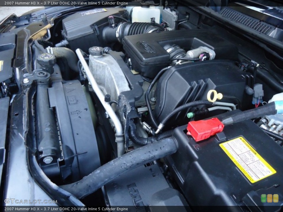 3.7 Liter DOHC 20-Valve Inline 5 Cylinder Engine for the 2007 Hummer H3 #57471106