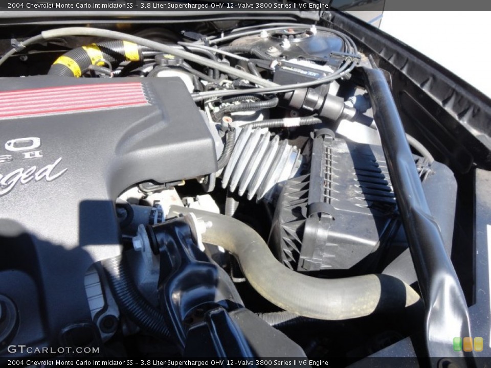 3.8 Liter Supercharged OHV 12-Valve 3800 Series II V6 Engine for the 2004 Chevrolet Monte Carlo #57475717