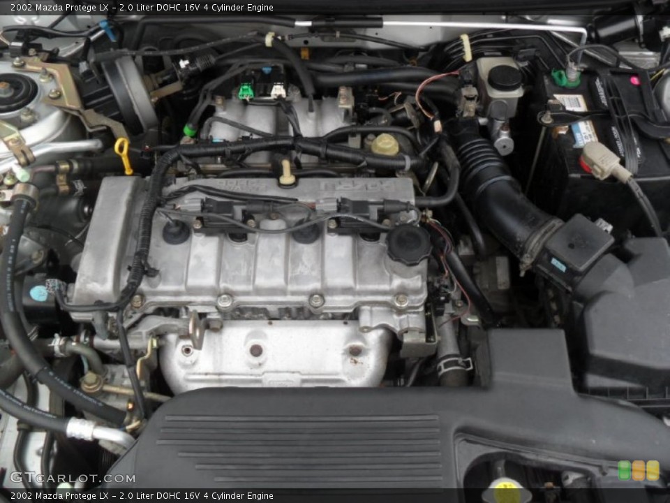 2.0 Liter DOHC 16V 4 Cylinder Engine for the 2002 Mazda Protege #57477740