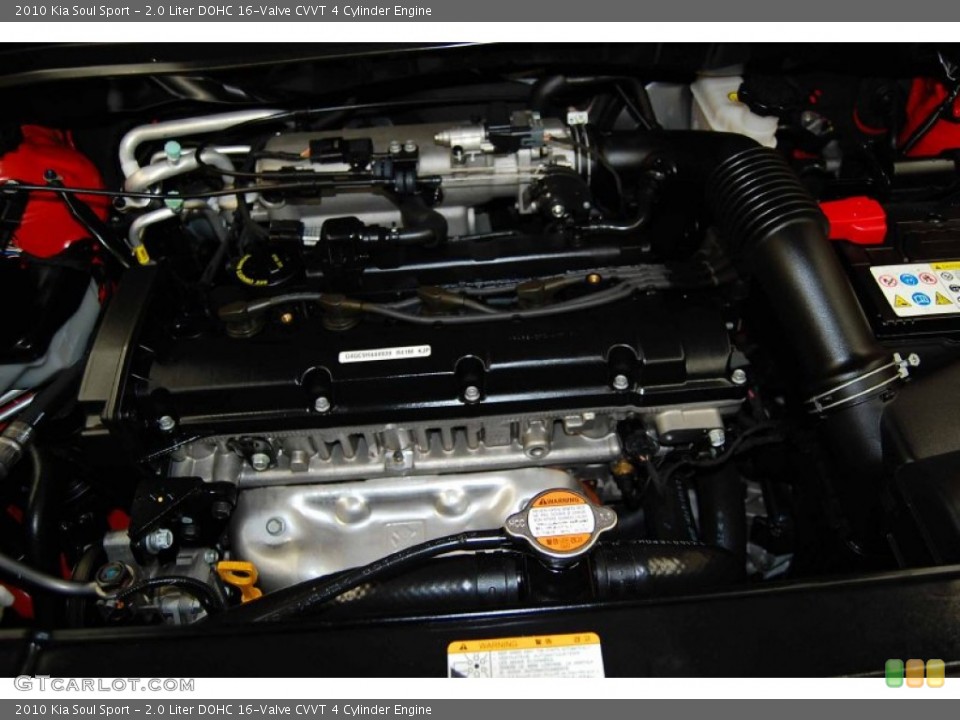 2.0 Liter DOHC 16-Valve CVVT 4 Cylinder Engine for the 2010 Kia Soul #57488424